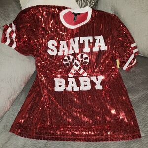 SantaBaby Sequined dress